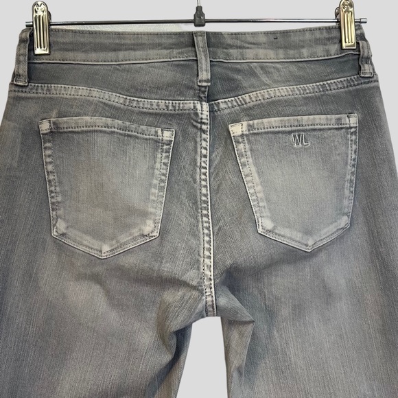 WASH LAB Jeans Skinny Stretch Mid Rise Light Wash Gray Nordstrom Women Size 27 - Picture 5 of 12